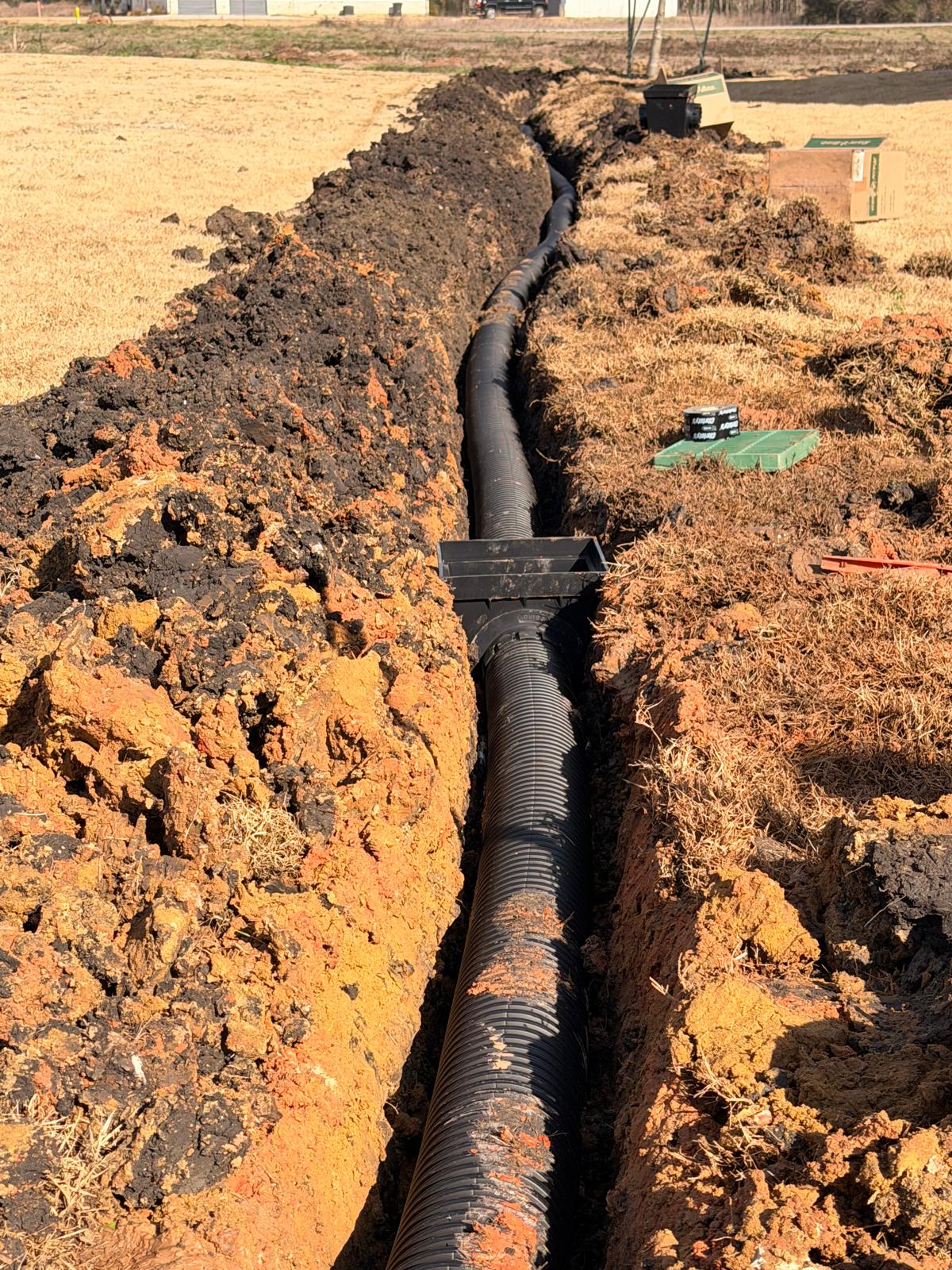 Drainage Solutions: Underground drainage installation